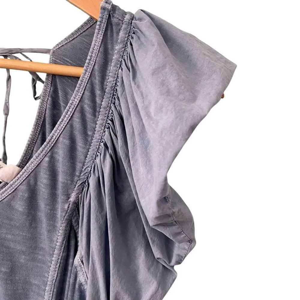 Daily Practice By Anthropologie Malibu Creek Dress In Blue in Size XXS - Picture 7 of 11